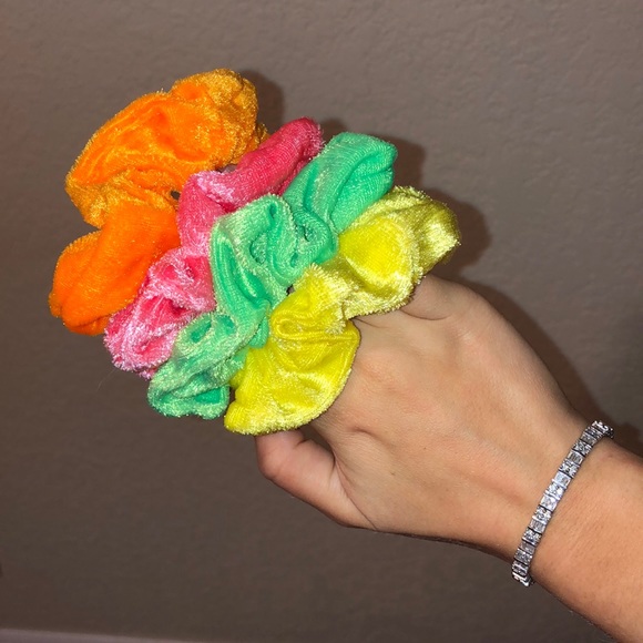 Neon Scrunchie BUNDLE - Picture 1 of 1